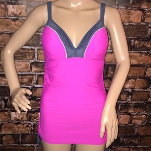 Free Country tankini double straps molded cups